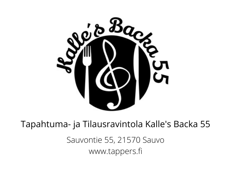 Linkki Tapahtuma- ja Tilausravintola Kalle's Backa 55 sivuille
